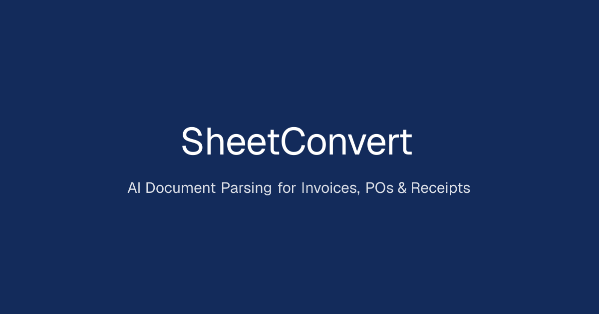 SheetConvert screenshot 1